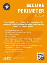 Load image into Gallery viewer, nSide Emergency Response Protocol Safety Signs